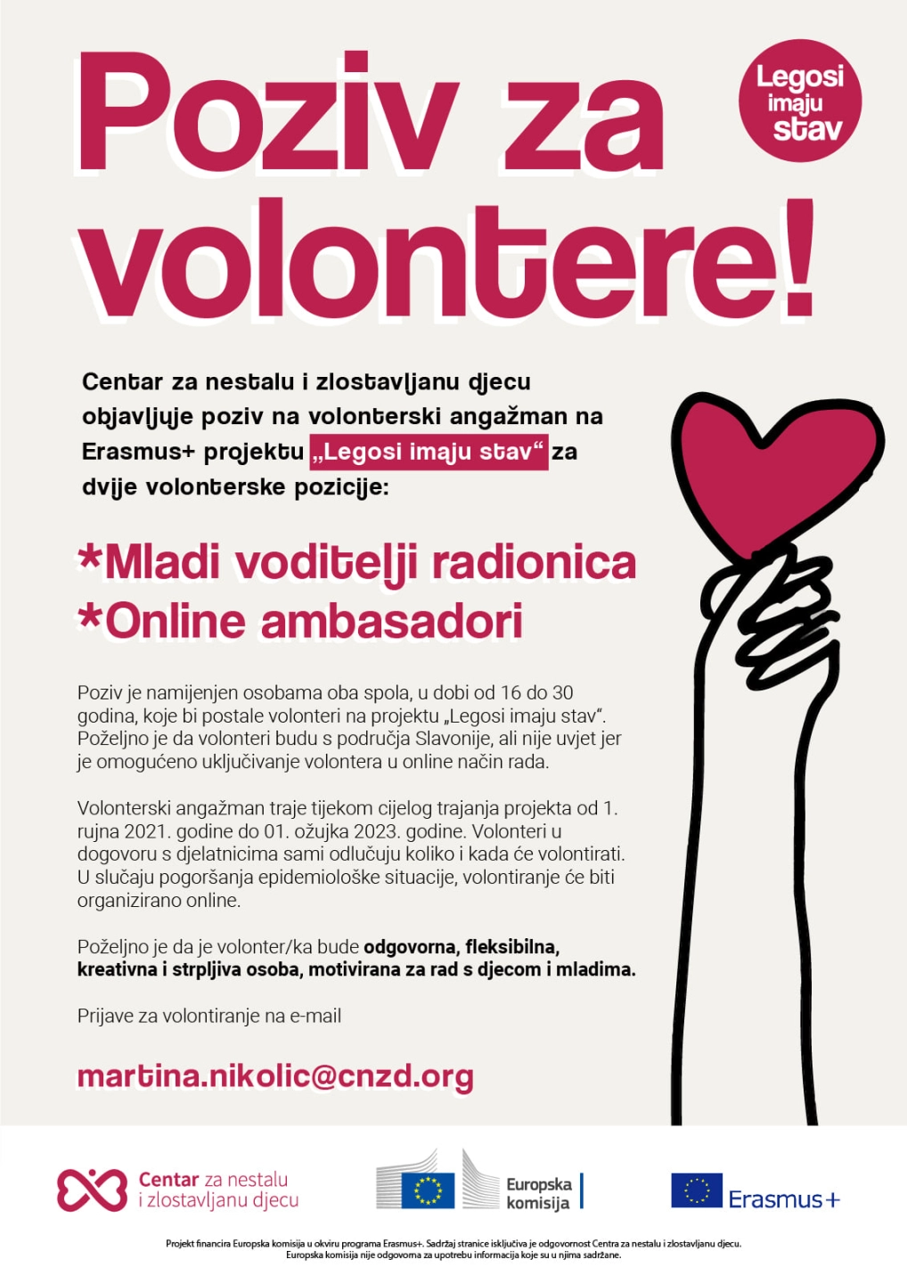 Volontiraj na projektu 