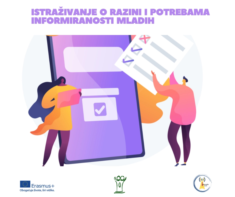 Sudjeluj u istraživanju o informiranju mladih