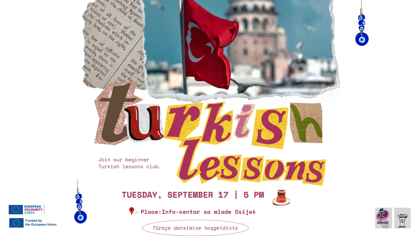 Besplatni tečaj turskog jezika