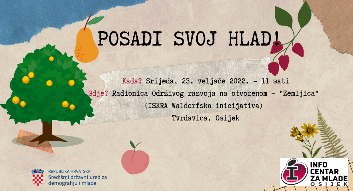 Radionica za mlade – Posadi svoj hlad!