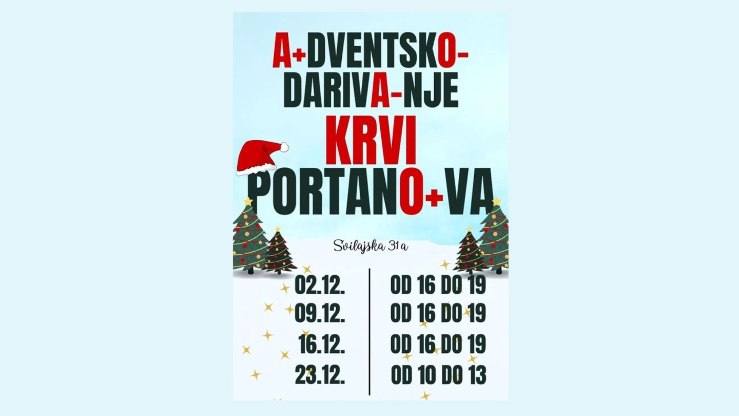 Adventsko darivanje krvi u Osijeku