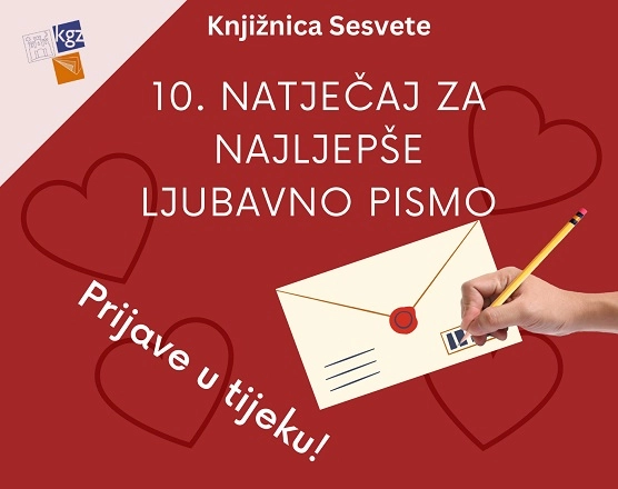 Natječaj za najljepše ljubavno pismo