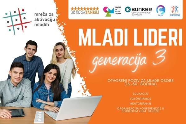 Prijavite se za treću generaciju Mladih lidera
