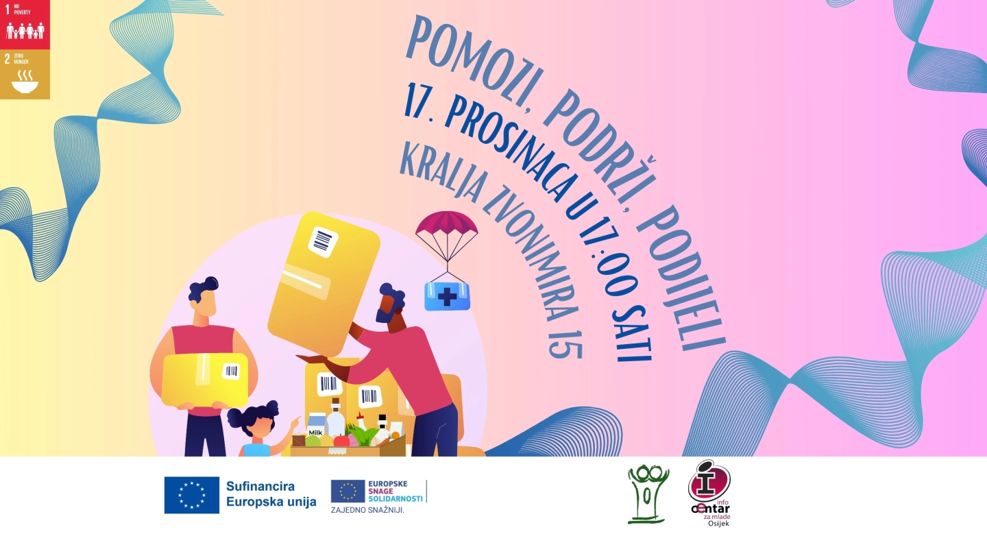 Pomozi, podrži, podijeli - u Info-centru za mlade