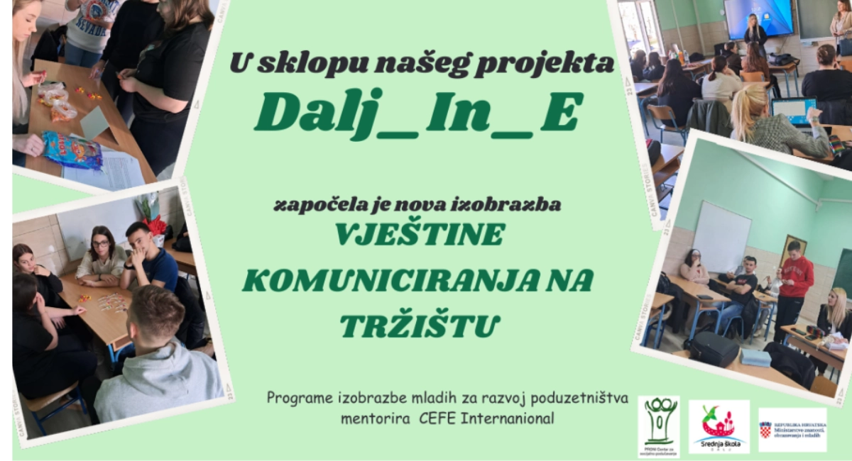 Započela izobrazba „Vještine komuniciranja na tržištu“.