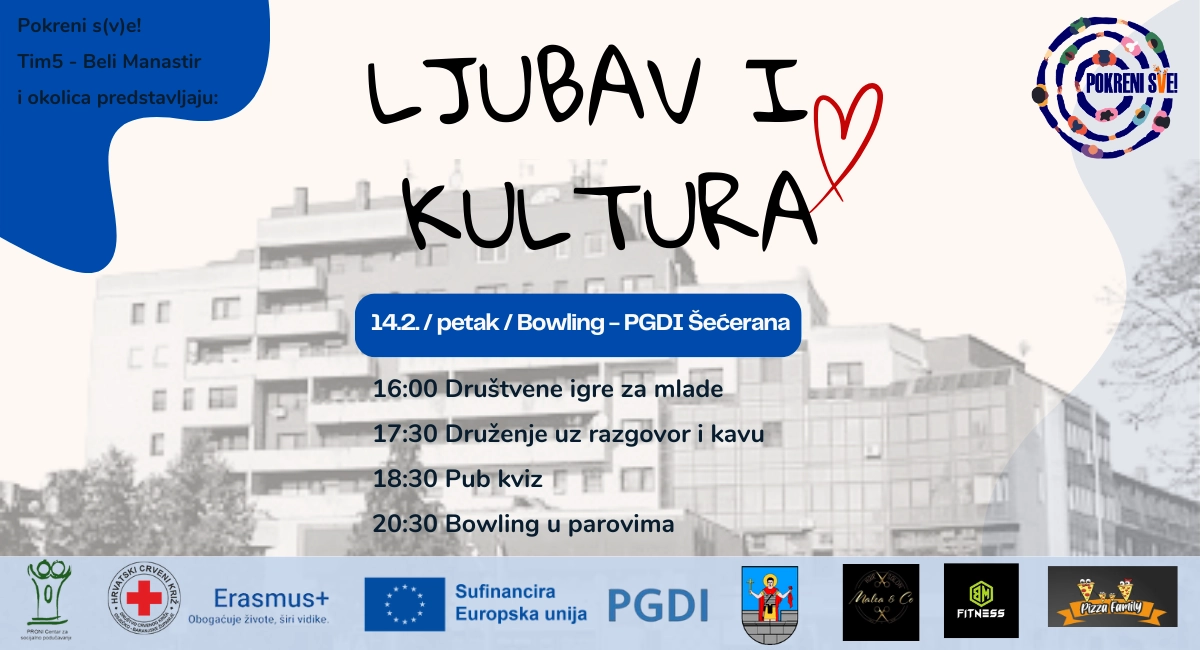Ljubav i kultura ovaj tjedan u Belom Manastiru