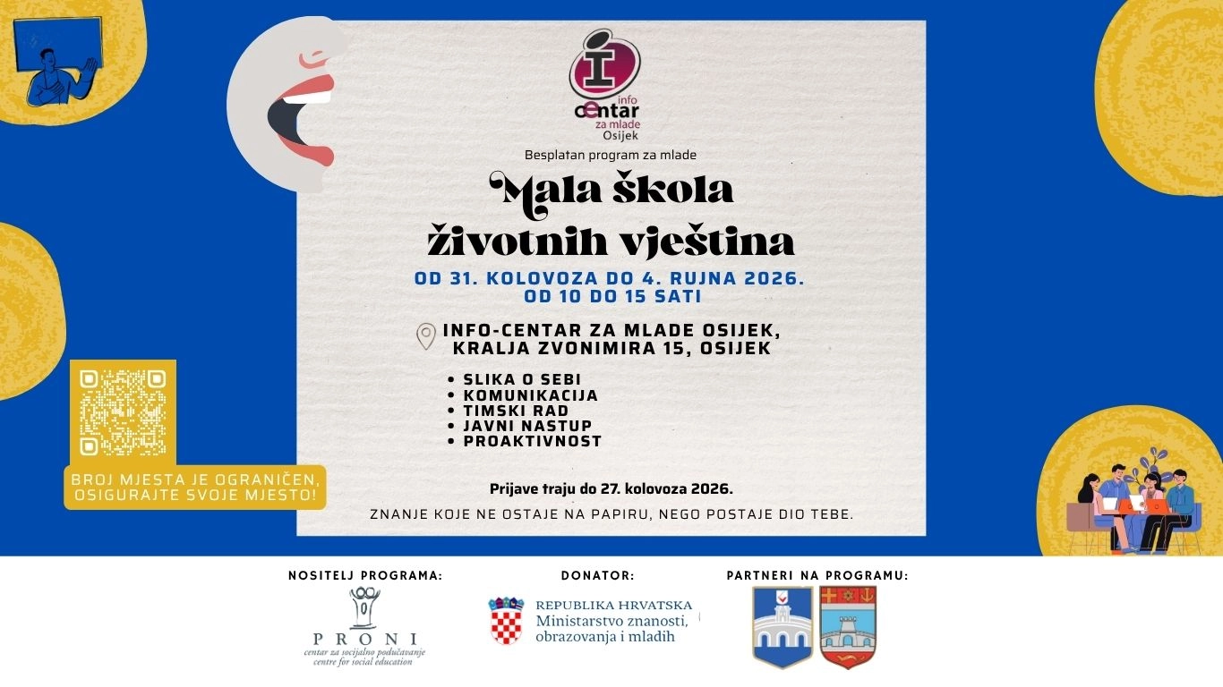 Mala škola životnih vještina 2026.