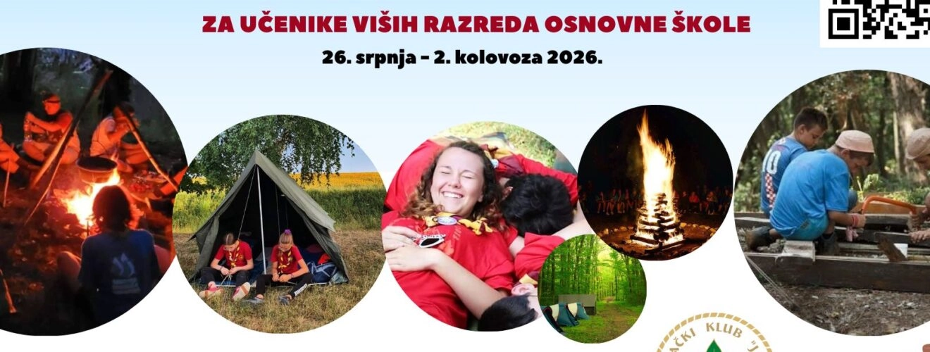 KAMPIRANJE U ŠUMI ZA UČENIKE VIŠIH RAZREDA OSNOVNIH ŠKOLA I SREDNJOŠKOLCE – PRIJAVE
