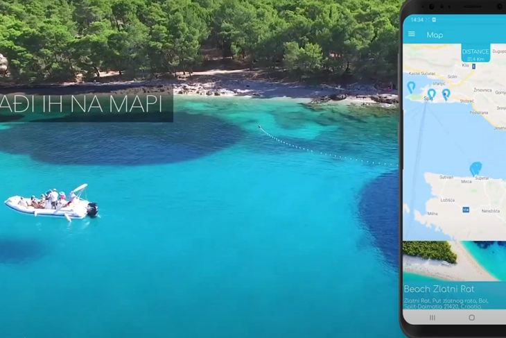 Besplatna mobilna aplikacija koja pronalazi najbližu plažu!