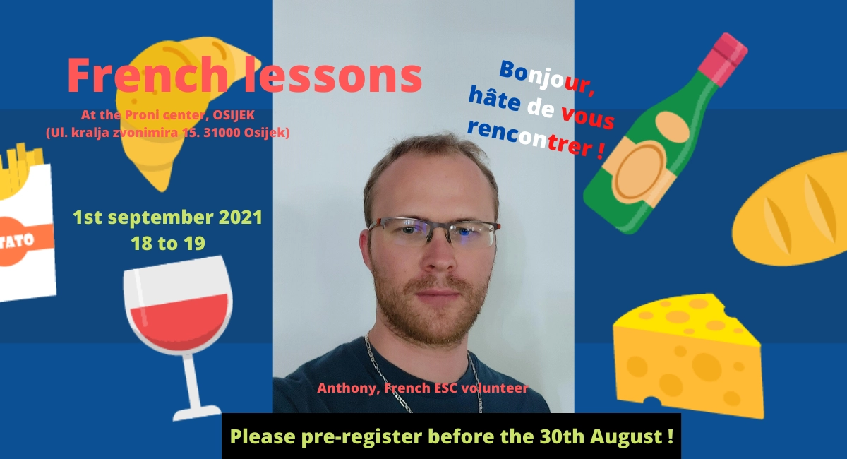 Besplatan tečaj francuskog jezika za mlade