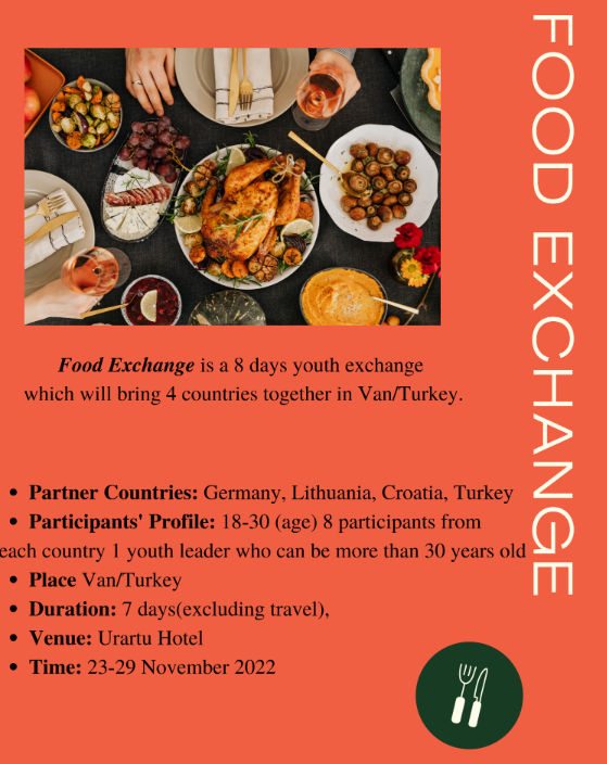 Razmjena mladih „Food exchange“ u Turskoj